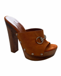 Gucci Morena Horsebit Platform Mules