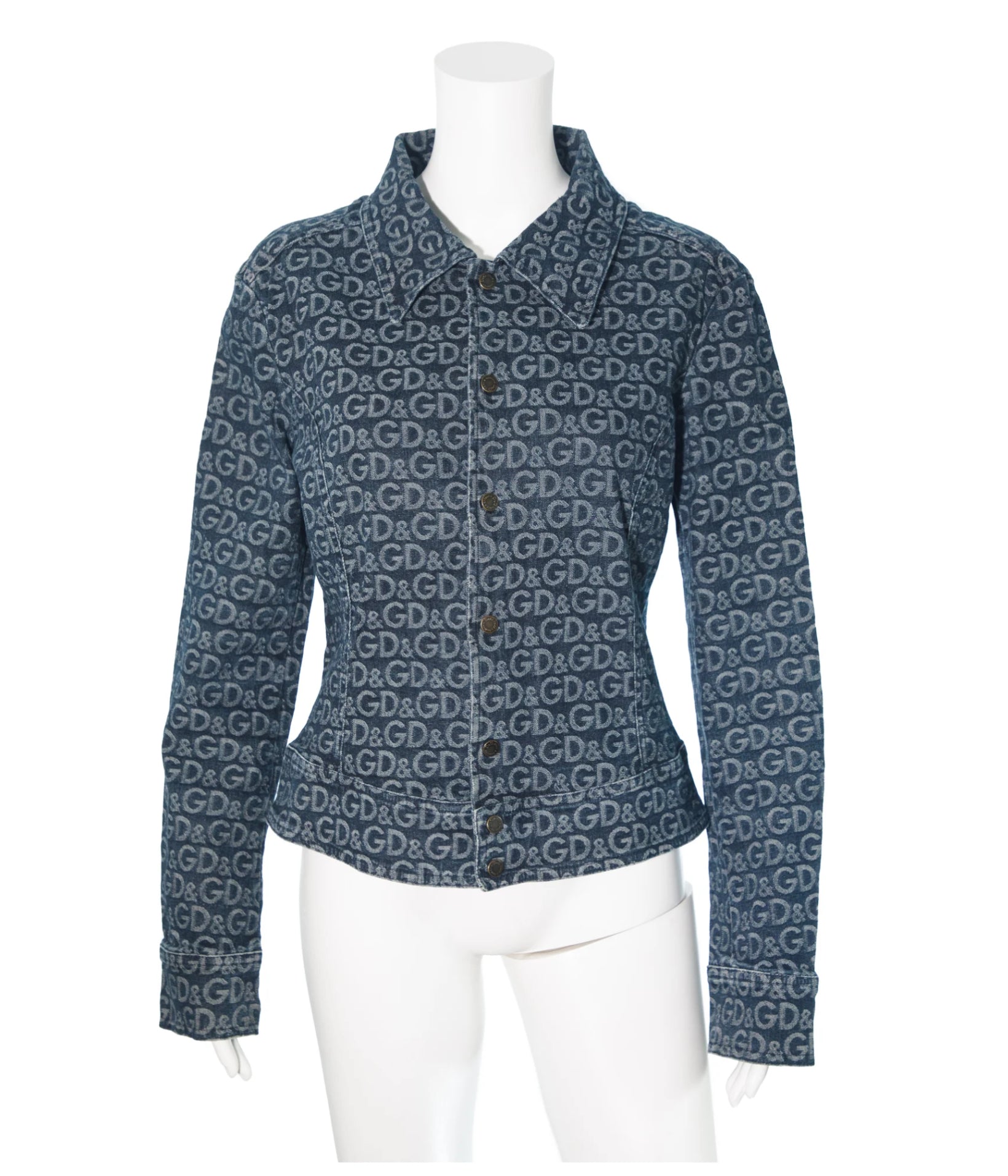 D&G Denim Monogram Jacket