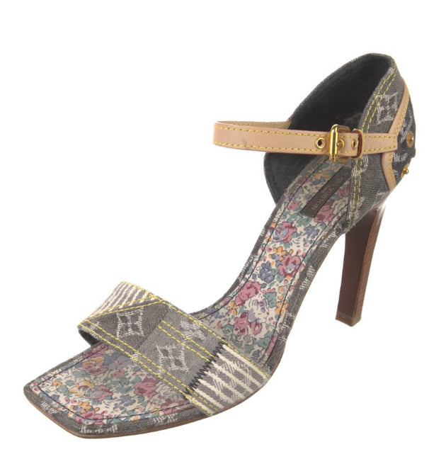Louis Vuitton Monogram Denim Sandals
