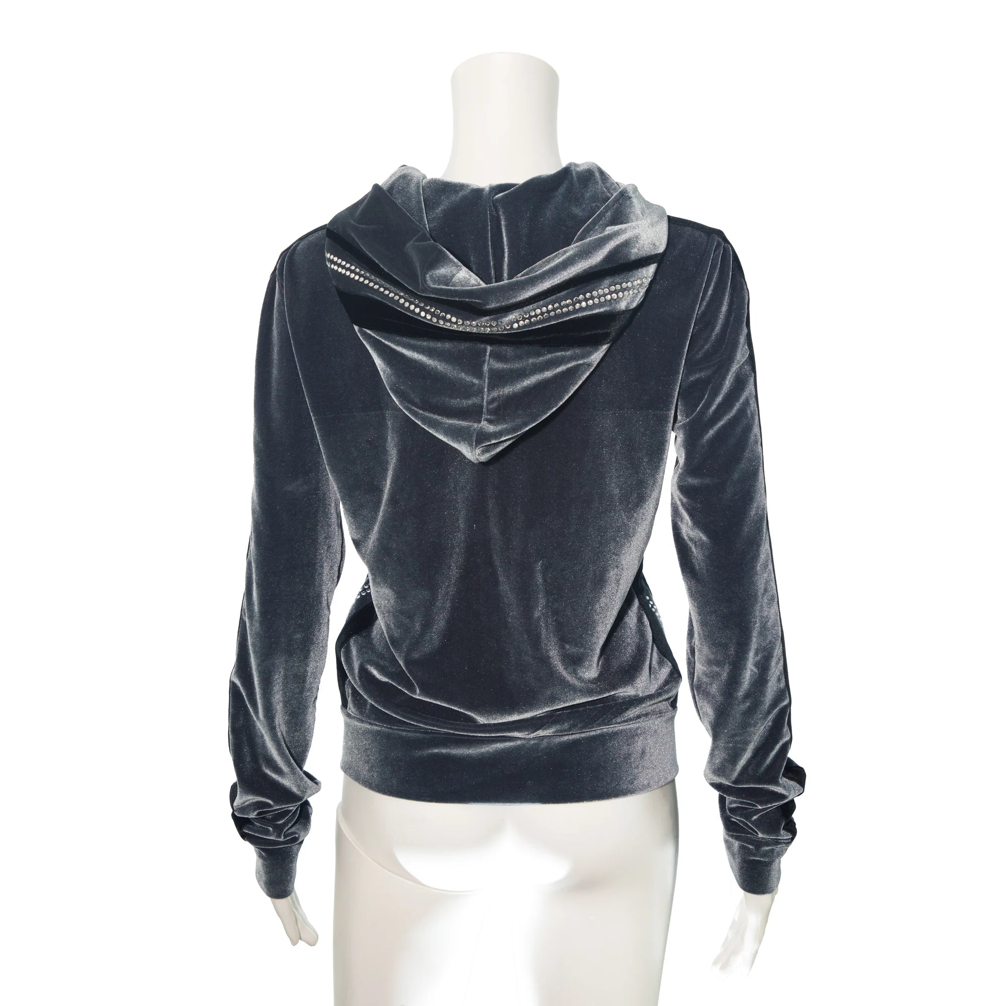 D&G Grey Velour Track Jacket