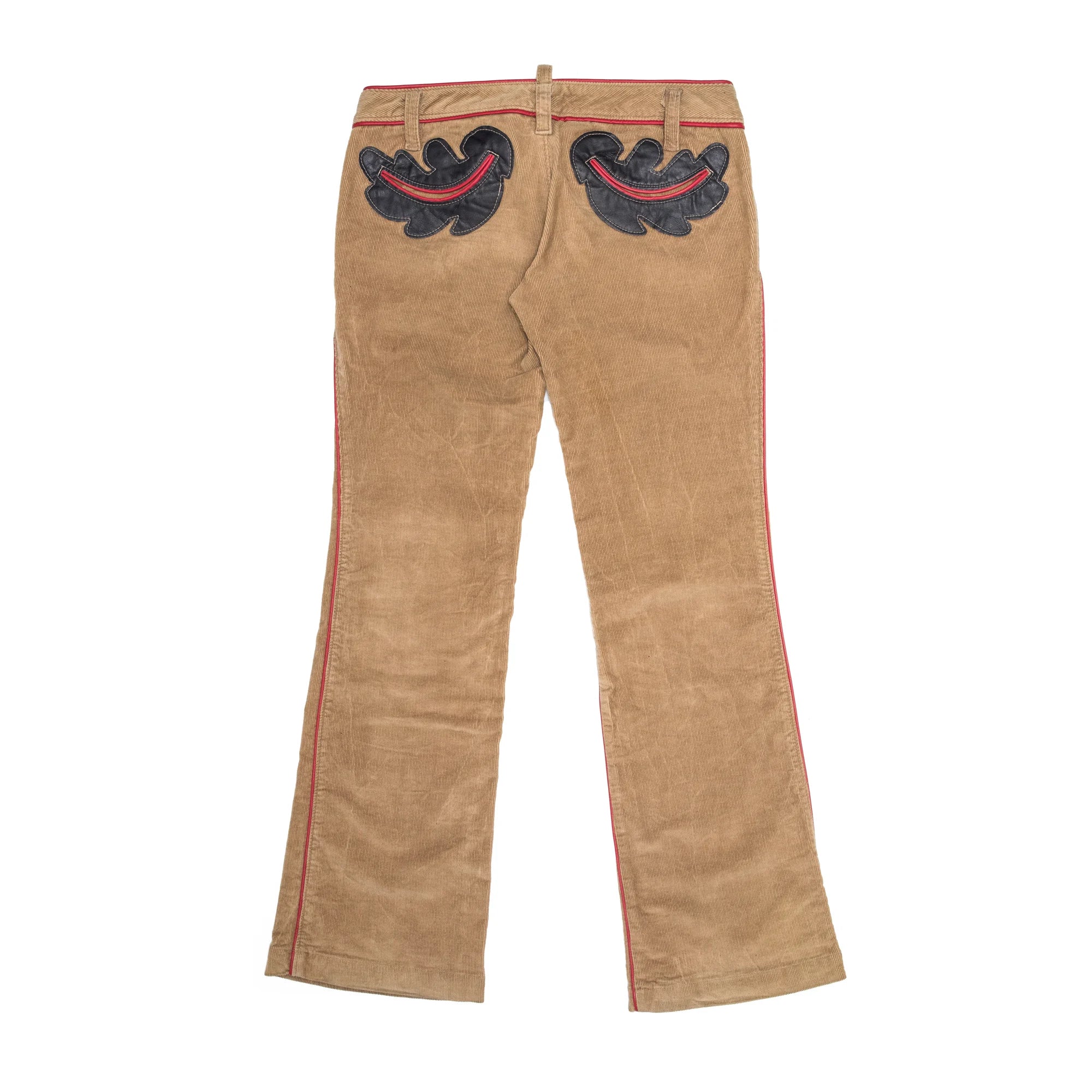DSquared2 F/W 04 Corduroy Low Rise Trousers