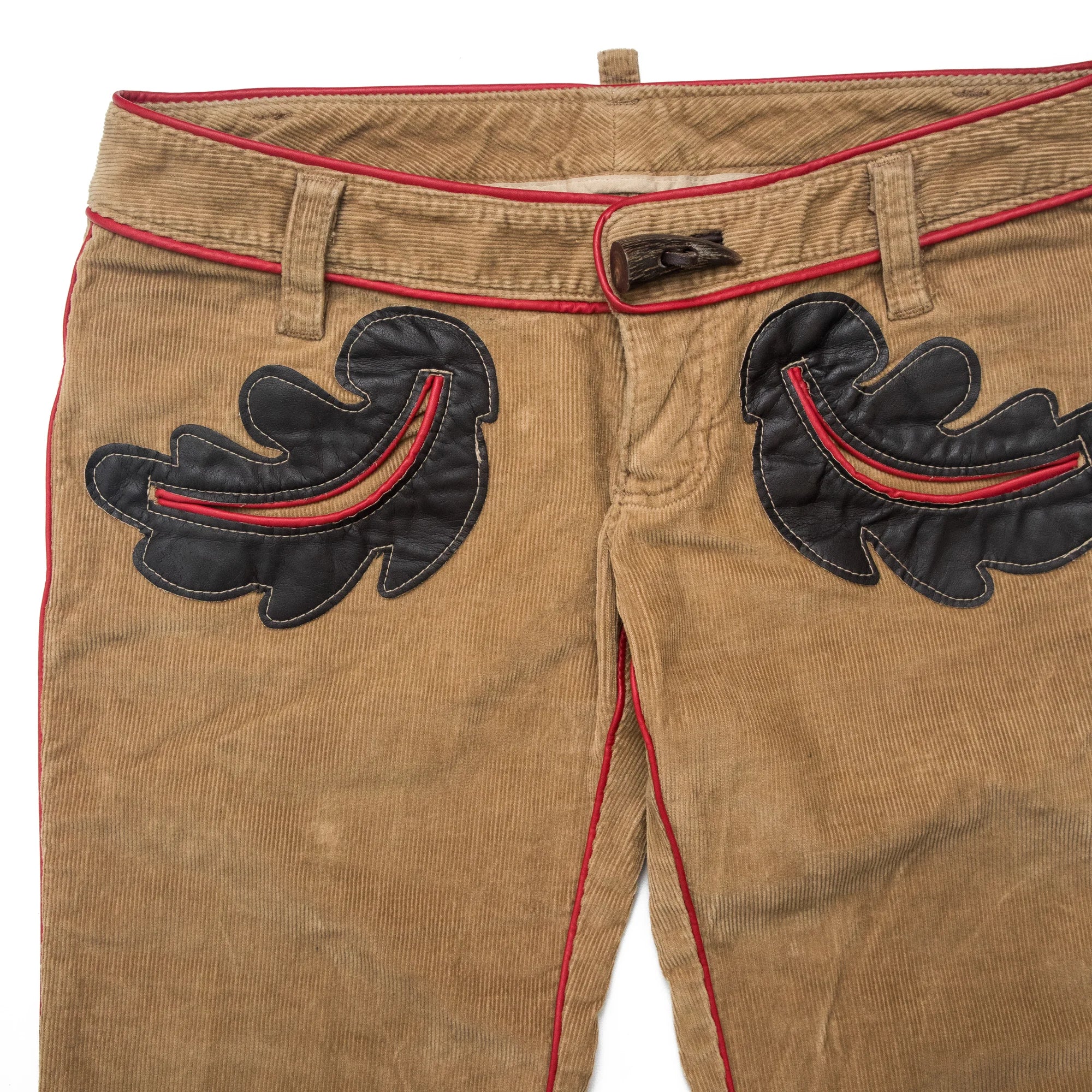 DSquared2 F/W 04 Corduroy Low Rise Trousers