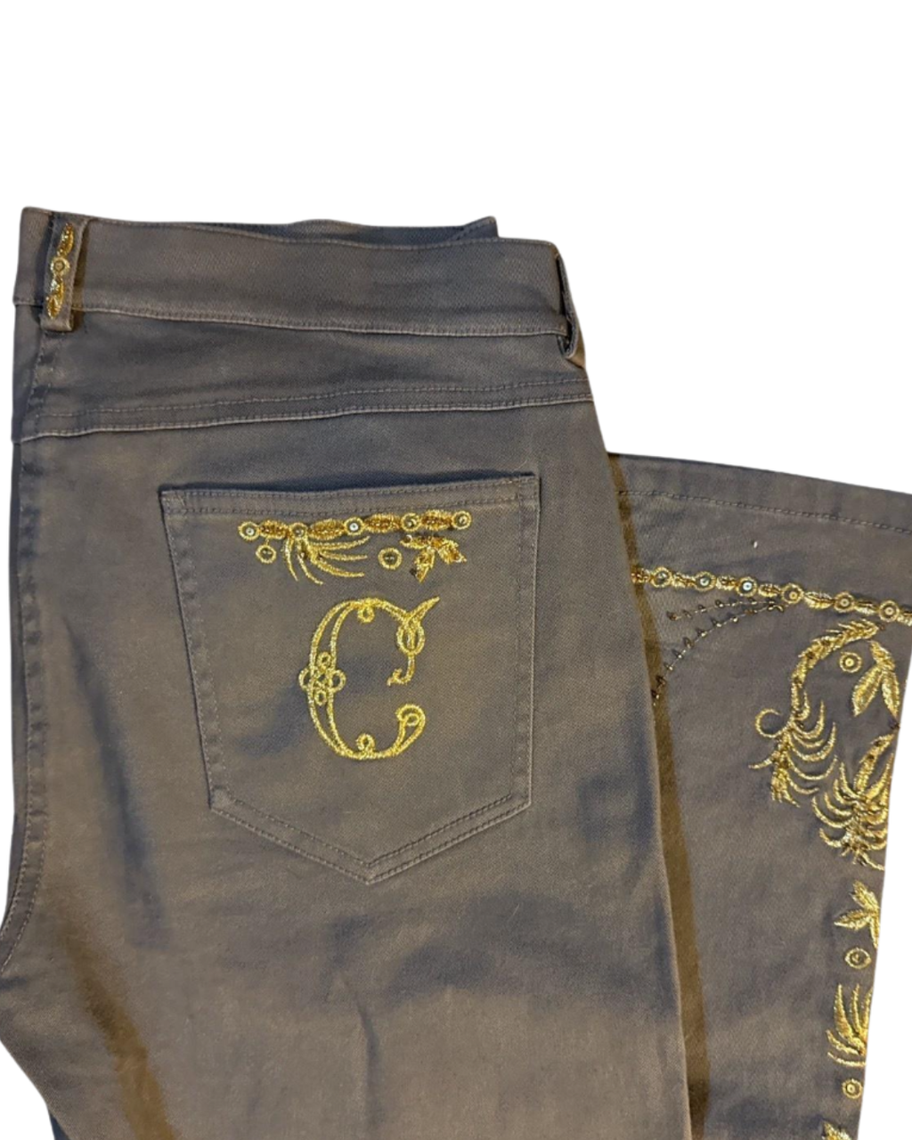 Roberto Cavalli Embellished Pants (8/10)