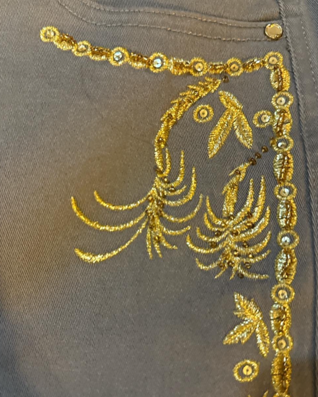 Roberto Cavalli Embellished Pants (8/10)