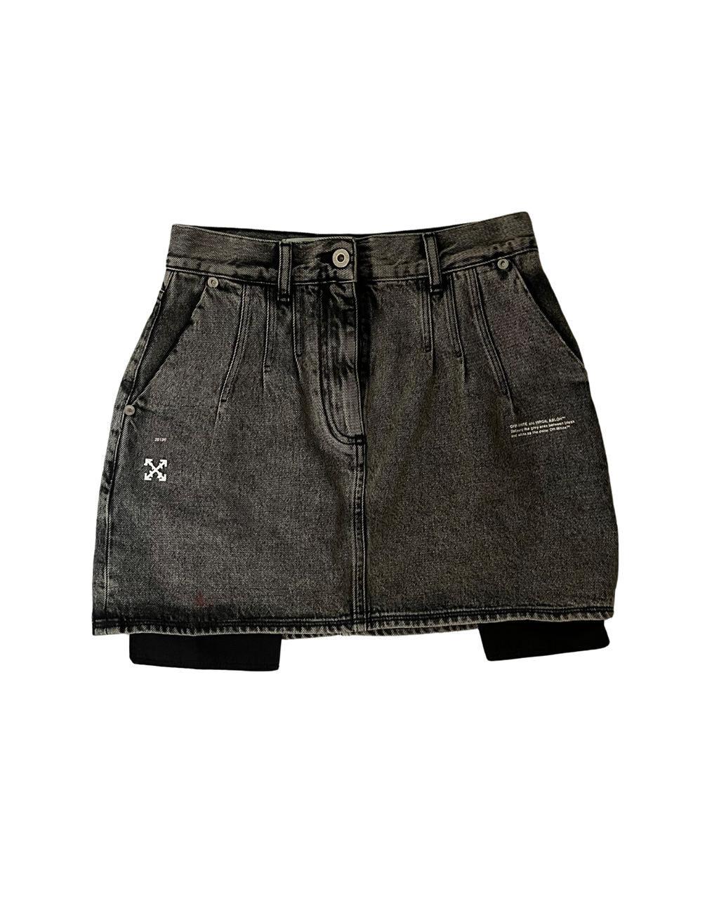 Off-White Denim Skirt (M)